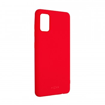 Zadní pogumovaný kryt FIXED Story pro Samsung Galaxy A41, červený