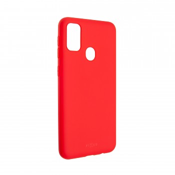 Zadní pogumovaný kryt FIXED Story pro Samsung Galaxy M21, červený