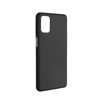 Zadní pogumovaný kryt FIXED Story pro Samsung Galaxy M31s, černý