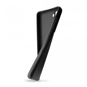 Zadní pogumovaný kryt FIXED Story pro Samsung Galaxy S23+, černý