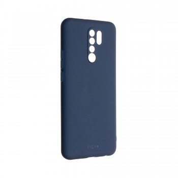 Zadní pogumovaný kryt FIXED Story pro Xiaomi Redmi 9, modrý