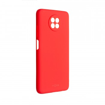 Zadní pogumovaný kryt FIXED Story pro Xiaomi Redmi Note 9T, červený