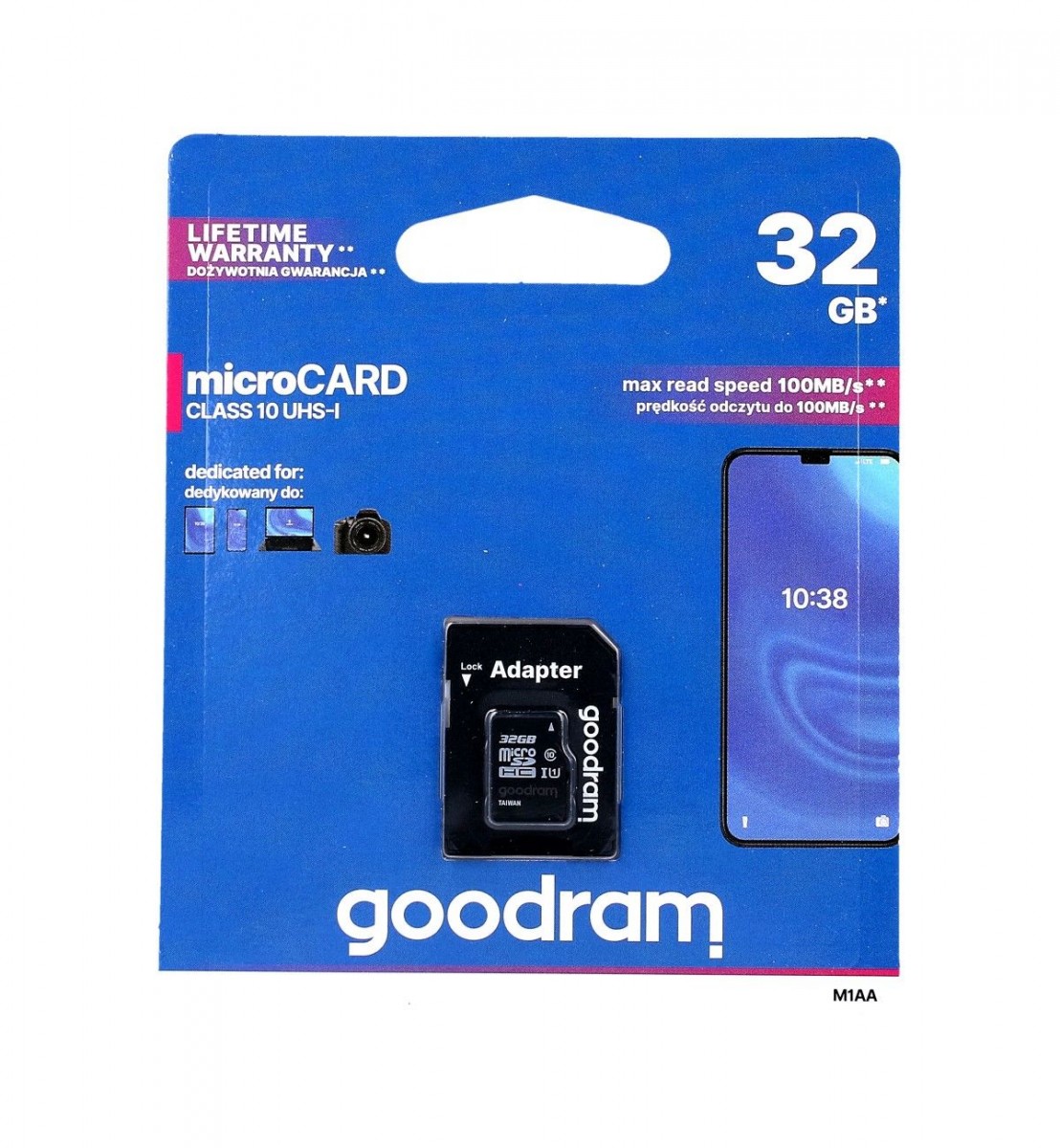 Levně Paměťová karta GOODRAM 32GB Class 10 GDM-9048