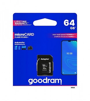 Paměťová karta GOODRAM 64GB Class 10