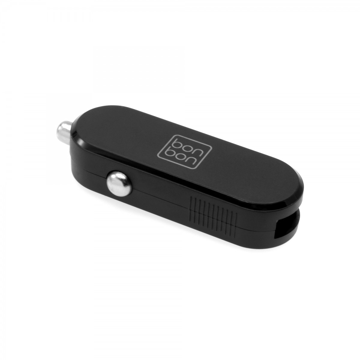 Levně Autonabíječka Bonbon s USB výstupem, 10W, černá