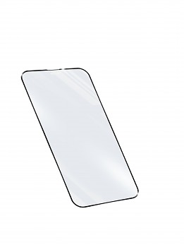 Ochranné tvrzené sklo pro celý displej Cellularline CAPSULE pro Apple iPhone 14 Plus/14 Pro Max, černé