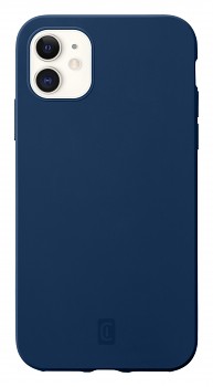 Ochranný silikonový kryt Cellularline Sensation pro Apple iPhone 12 mini, navy blue