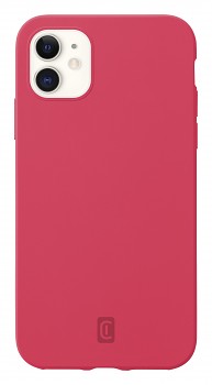 Ochranný silikonový kryt Cellularline Sensation pro Apple iPhone 12 mini, coral red