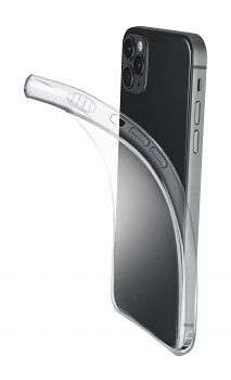 Extratenký zadní kryt Cellularline Fine pro Apple iPhone 12 Pro Max, transparentní