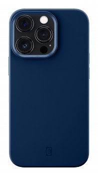 Ochranný silikonový kryt Cellularline Sensation pro Apple iPhone 13 Pro, modrý