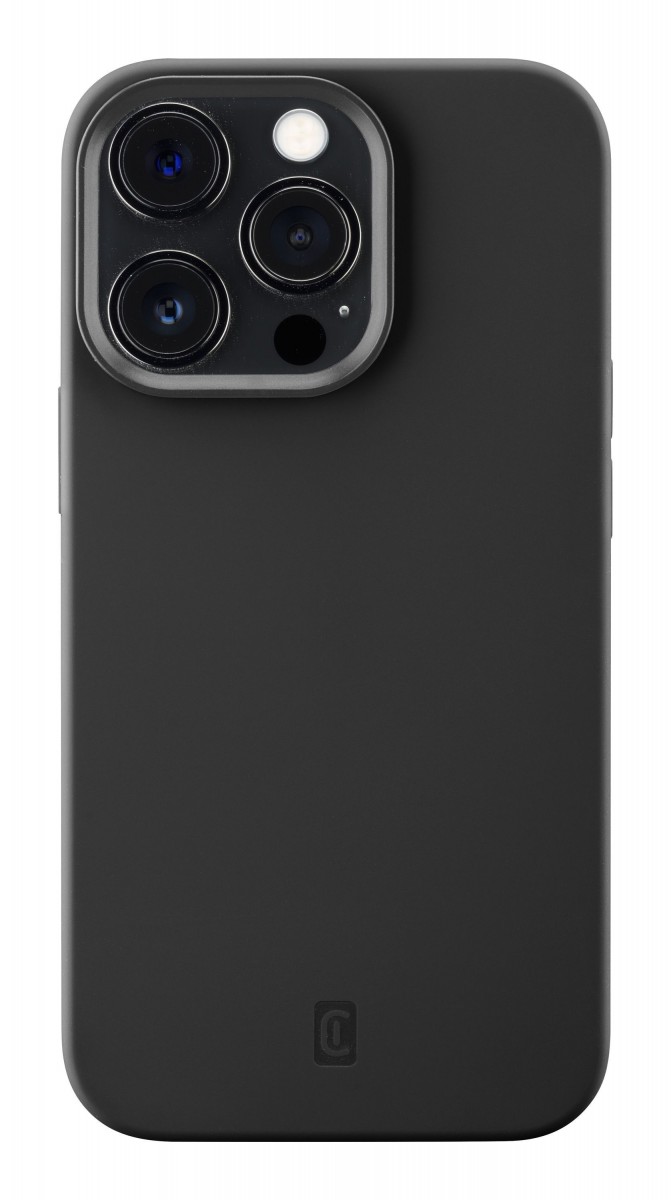 Levně Ochranný silikonový kryt Cellularline Sensation pro Apple iPhone 13 Pro Max, černý