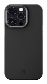 Ochranný silikonový kryt Cellularline Sensation pro Apple iPhone 13 Pro Max, černý