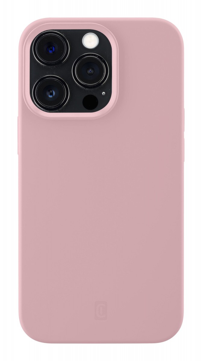 Levně Ochranný silikonový kryt Cellularline Sensation pro Apple iPhone 13 Pro Max, starorůžový