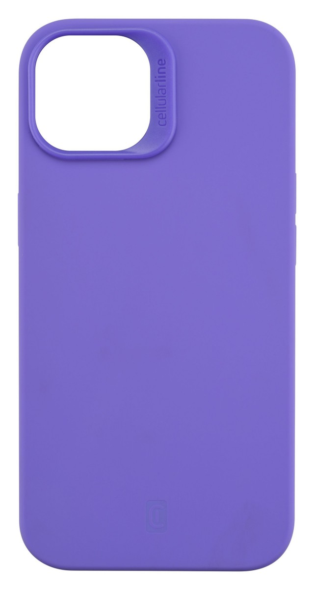 Levně Ochranný silikonový kryt Cellularline Sensation pro Apple iPhone 14, fialový