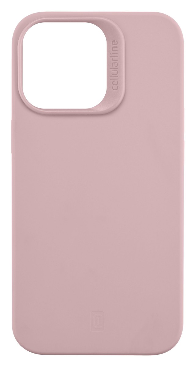 Levně Ochranný silikonový kryt Cellularline Sensation pro Apple iPhone 14 PRO, růžový