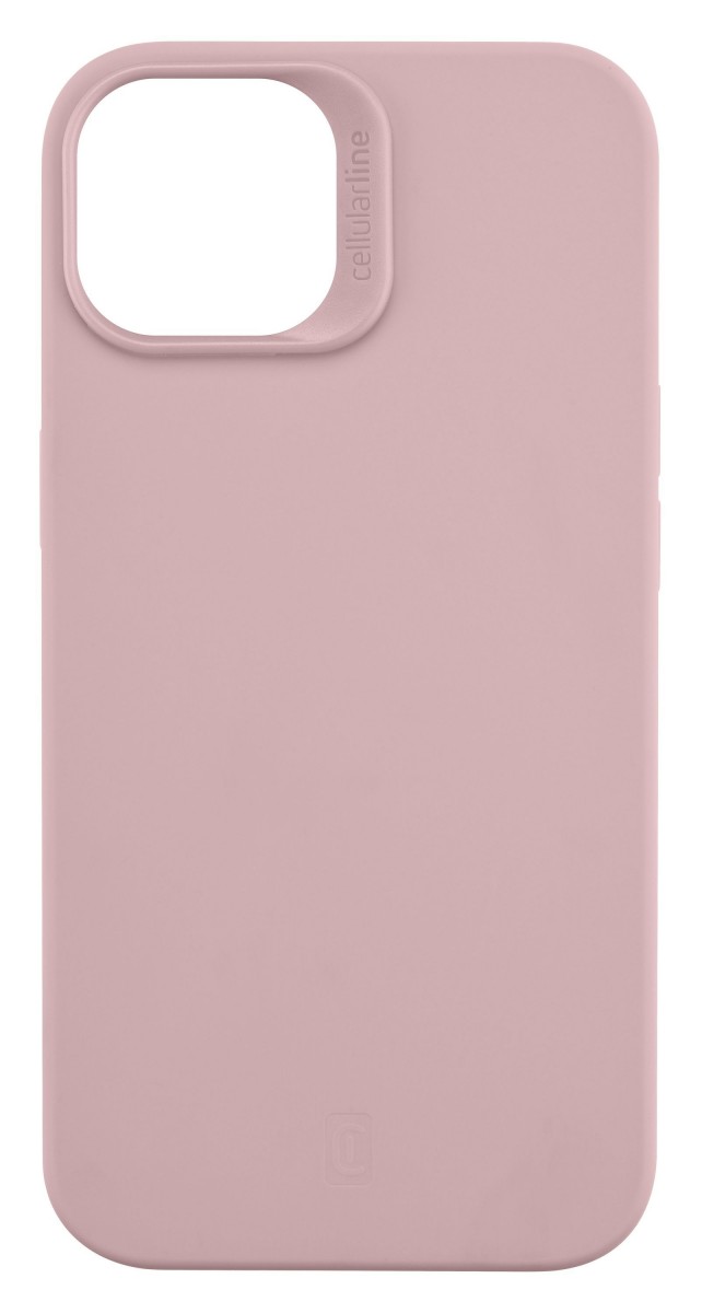 Levně Ochranný silikonový kryt Cellularline Sensation pro Apple iPhone 14 Plus, růžový