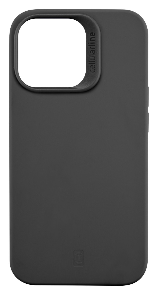 Levně Ochranný silikonový kryt Cellularline Sensation pro Apple iPhone 14 PRO MAX, černý