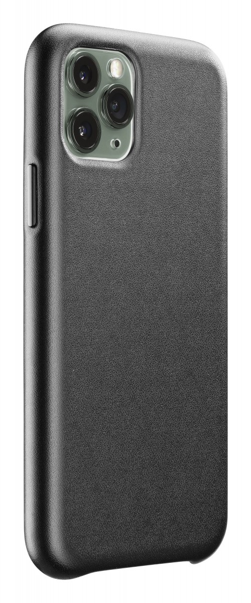 Levně Ochranný kryt Cellularline Elite pro Apple iPhone 11 Pro Max, PU kůže, černý