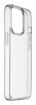 Zadní kryt s ochranným rámečkem Cellularline Clear Duo pro iPhone 14 PRO, transparentní