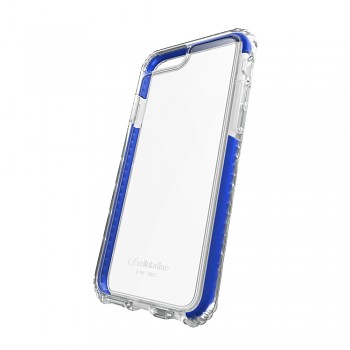 Ultra ochranné pouzdro Cellularline Tetra Force Shock-Tech pro Apple iPhone 7/8/SE (2020/2022), 3 stupně ochrany, modré
