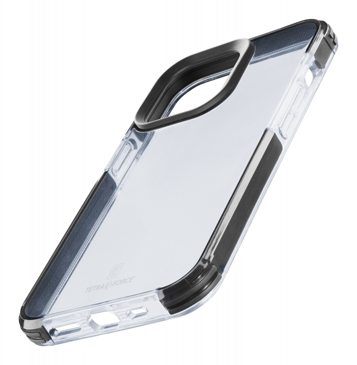 Levně Ultra ochranné pouzdro Cellularline Tetra Force Shock-Twist pro Apple iPhone 14 PRO, 2 stupně ochrany, transparentní