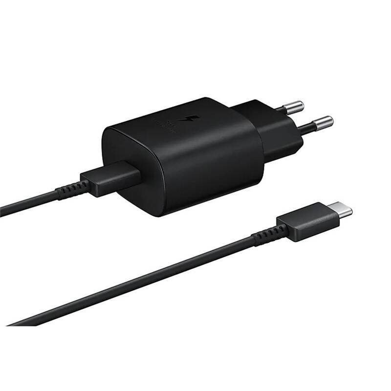 Levně Cestovní rychlonabíječka Samsung EP-TA800EBE + EP-DA905BBE USB-C černá