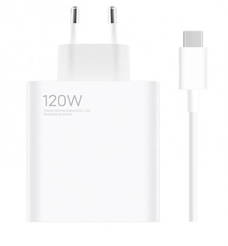Cestovní rychlonabíječka Xiaomi MDY-13-EE vč. datového kabelu USB-C bílá 120W