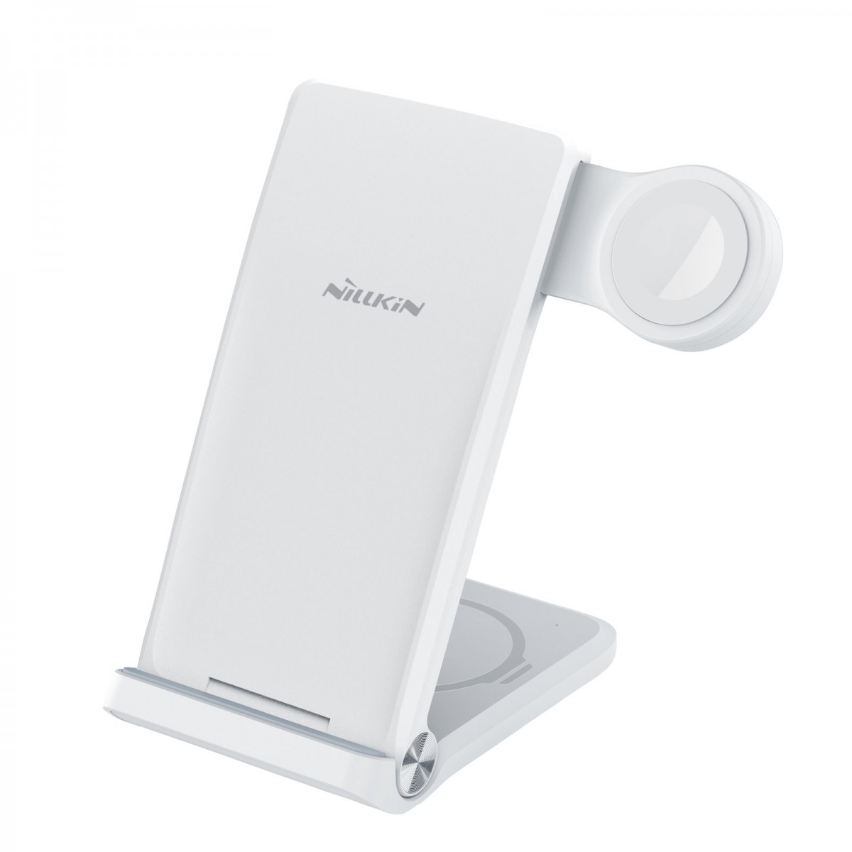 Levně Nillkin PowerTrio 3v1 Bezdrátová Nabíječka pro Apple Watch White (MFI)