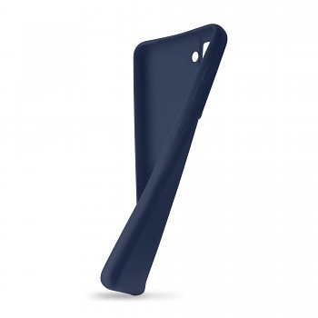 Zadní pogumovaný kryt FIXED Story pro Samsung Galaxy A54 5G, modrý