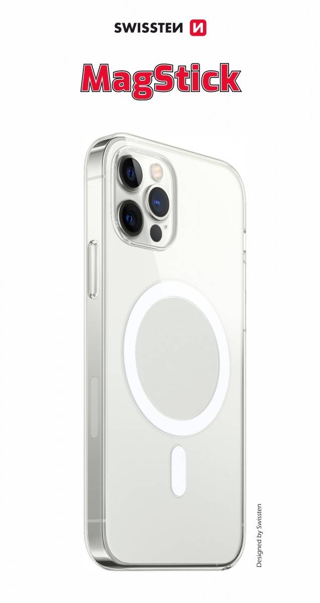 Levně Pouzdro swissten clear jelly magstick iphone 7 plus/8 plus transparentní