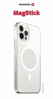 Pouzdro Swissten Clear Jelly Magstick iPhone 11 Pro Max transparentní