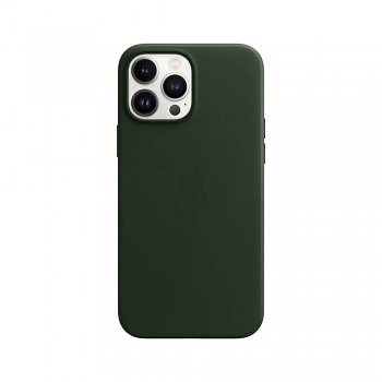 MM1Q3ZM/A  Apple Kožený Kryt vč. MagSafe pro iPhone 13 Pro Max Sequoia Green
