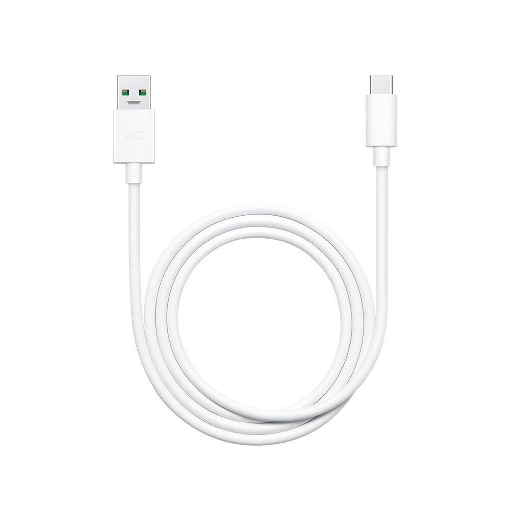 Levně Datový Kabel DL129 OPPO Type-C Fast Charge bílý (Bulk)