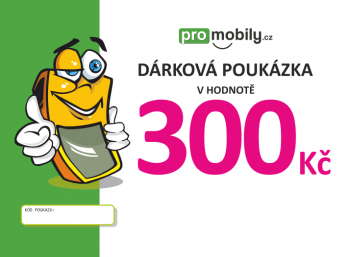 Dárková poukázka na 300Kč