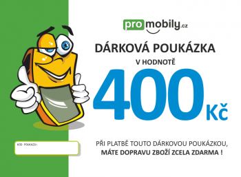 Dárková poukázka na 400Kč