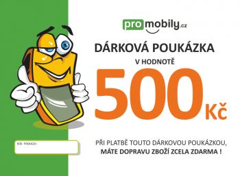 Dárková poukázka na 500Kč 