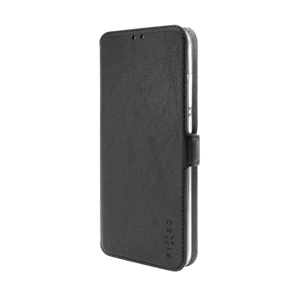 Levně Tenké pouzdro typu kniha FIXED Topic pro Nokia C22, černé