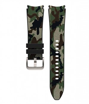 Řemínek na hodinky Samsung GP-TYR890BR Galaxy Watch 4 - Classic M-L zeleno-černý
