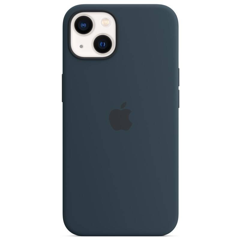 Levně Zadní kryt MM293ZM/A Apple vč. Magsafe na iPhone 13 Abyss Blue