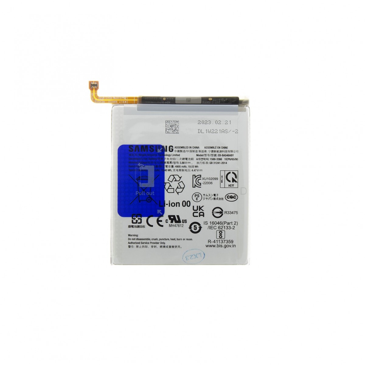 Levně EB-BA346ABY Samsung Baterie Li-Ion 5000mAh (Service Pack)