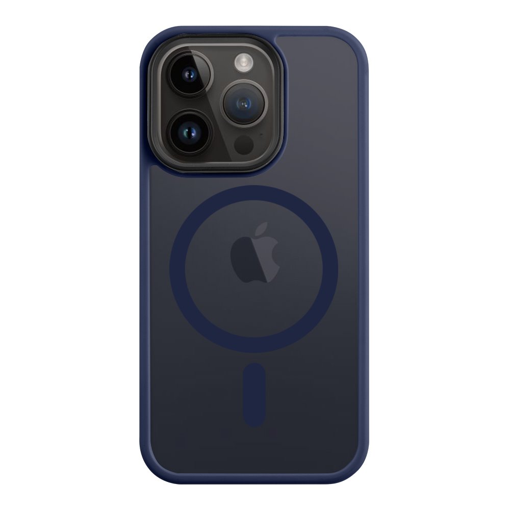 Levně Zadní kryt Tactical MagForce Hyperstealth na iPhone 14 Pro modrý