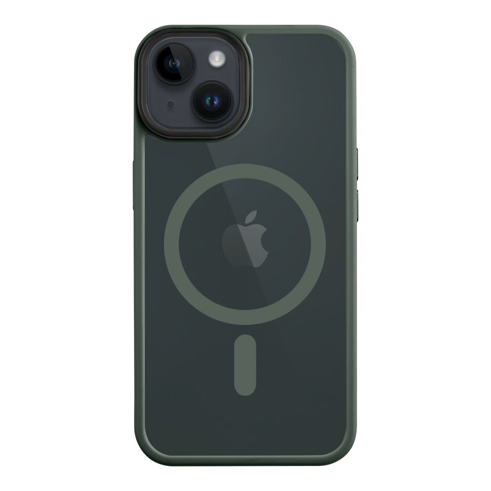 Levně Zadní kryt Tactical MagForce Hyperstealth na iPhone 14 tmavě zelený
