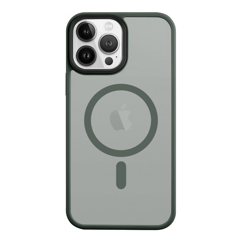 Levně Zadní kryt Tactical MagForce Hyperstealth na iPhone 13 Pro Max tmavě zelený