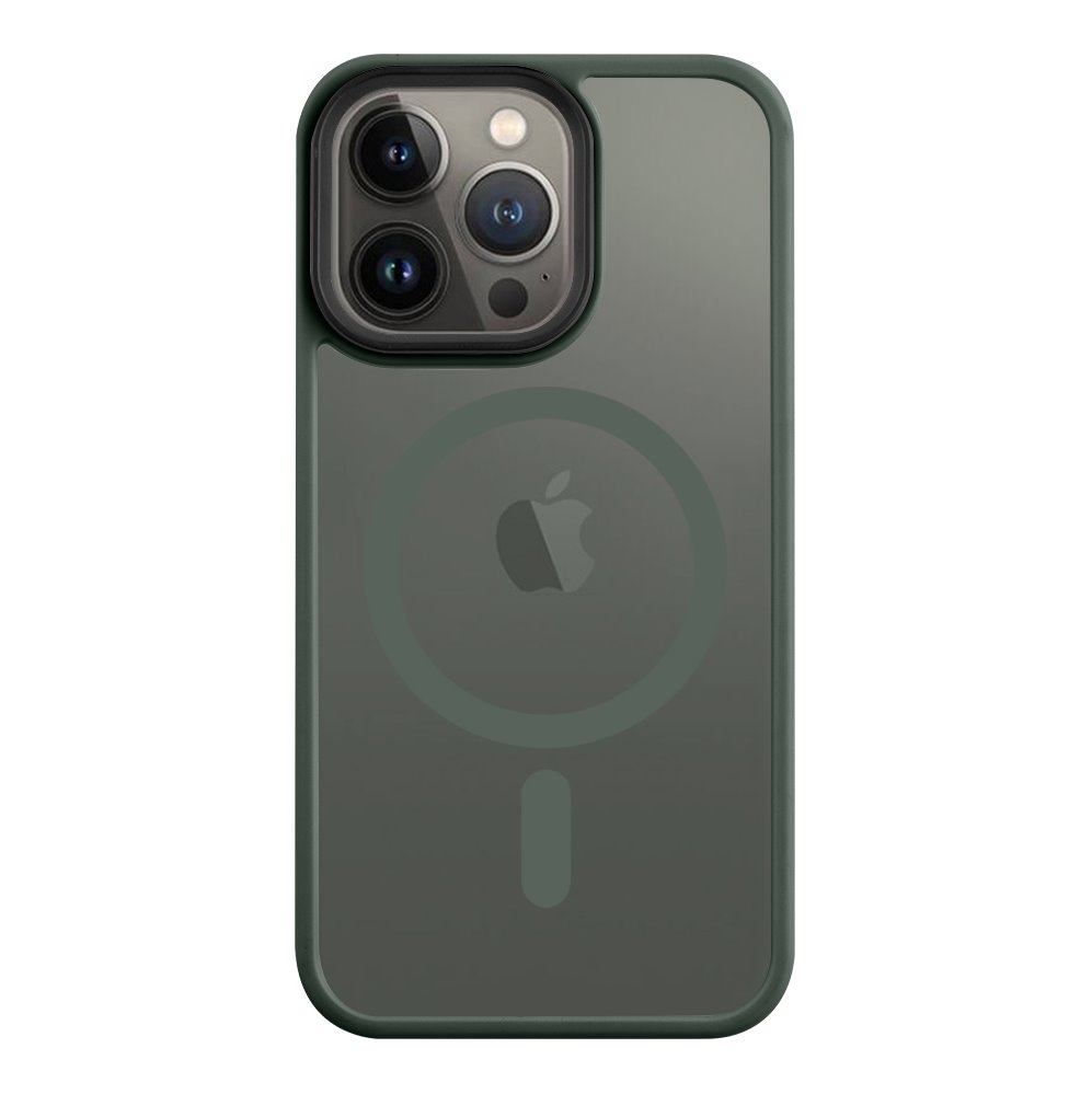 Levně Zadní kryt Tactical MagForce Hyperstealth na iPhone 13 Pro tmavě zelený