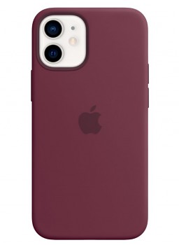 MHKQ3ZM/A Apple Silikonový kryt vč. Magsafe pro iPhone 12 mini Plum