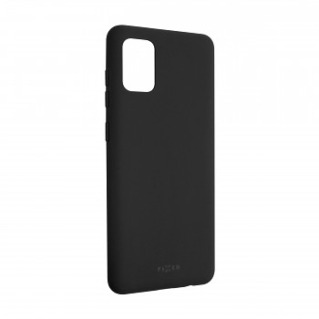 Zadní pogumovaný kryt FIXED Story pro Samsung Galaxy A31, černý
