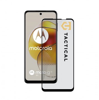 Tvrzené sklo Tactical Glass Shield na Motorola G73 5D černé 