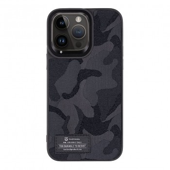 Tactical Camo Troop Kryt pro Apple iPhone 14 Pro Max Black