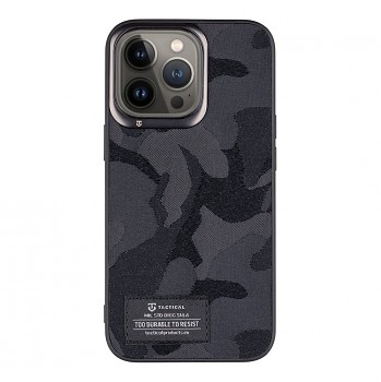 Zadní kryt Tactical Camo Troop na iPhone 13 Pro černý