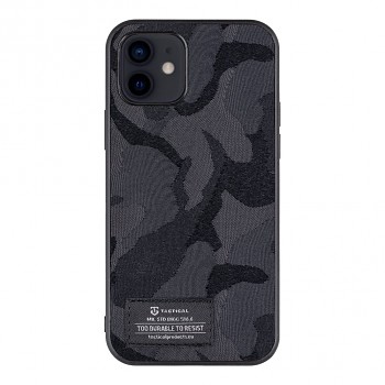 Zadní kryt Tactical Camo Troop na iPhone 12 - 12 Pro černý